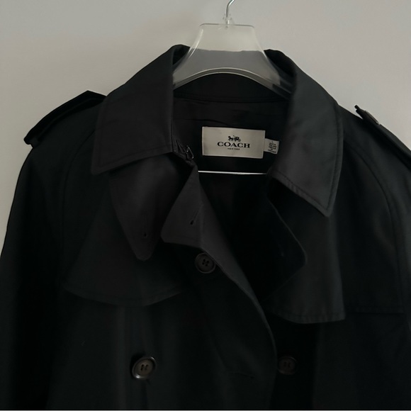 New COACH Trench Coat size L - Picture 11 of 16